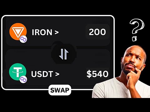 How To Swap IRON Token To USD Or Polygon On Trust Wallet