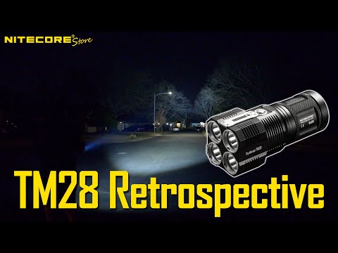 Nitecore TM28 6000 Lumen Flashlight - Retrospective Product Video Breakdown