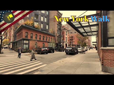 New York City - Virtual Tribeca Walk - 4K Tour