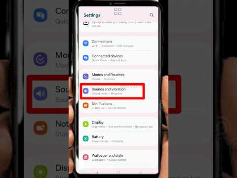 How to Change Default Ringtone on Samsung Galaxy Phone #shorts