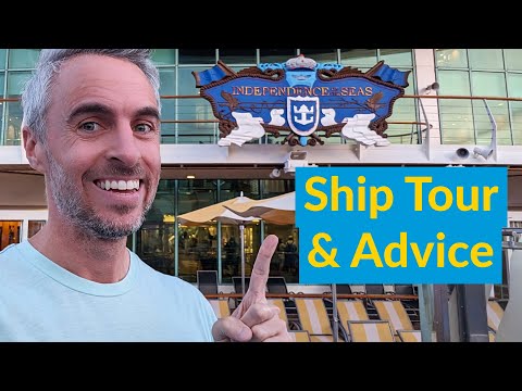 Full Ship Tour of Royal Caribbean's Independence of the Seas with Advice You Should Know!