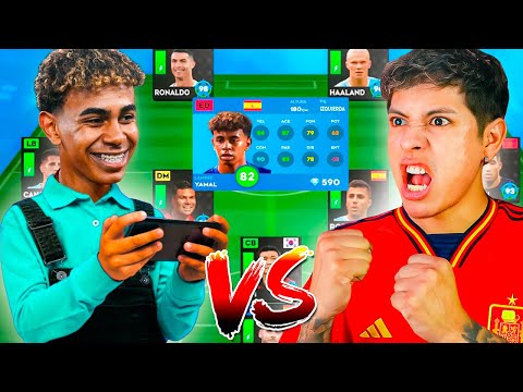 EDSON FDB vs LAMINE YAMAL en DREAM LEAGUE SOCCER 2024 😱 *epic partido*