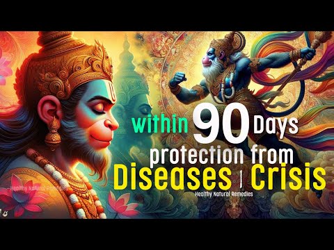 In 90 days, get strong protection from diseases and life crisis | Lucky Powerful Hanuman mantra