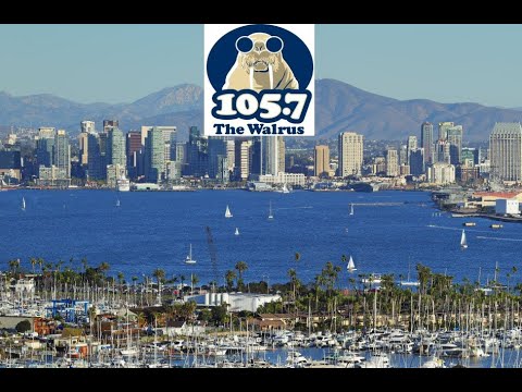 John Allen Lindstrom presents classic hits on 105.7 The Walrus, in San Diego from 2014