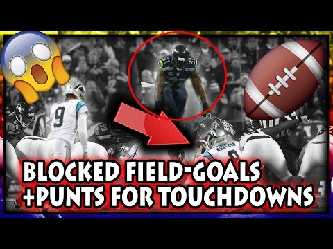 Blocked Field Goals/Punts For Touchdowns (Football, NFL)