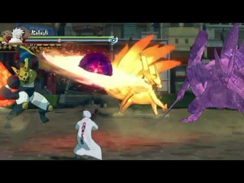 Can Kakashi kamui Stop 3 Jutsus ???| Naruto ultimate ninja storm 4