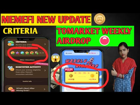 Memefi new update | Tomarket weekly airdrop | Memefi token received | Tomarket one star price |