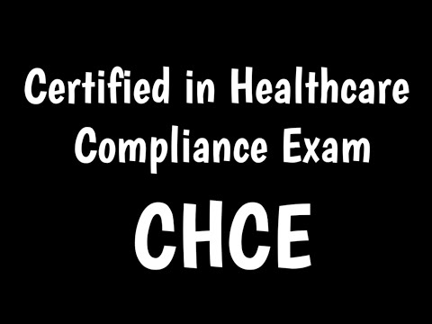 Certified in Healthcare Compliance Exam | CCB CHC Exam | HCCB CHC Exam |