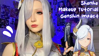 Shenhe Genshin Impact Makeup Tutorial