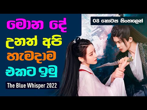 මොන දේ උනත් අපි හැමදාම එකට ඉමු | The Blue Whisper Sinhala Review |  08 කොටස සිංහලෙන් | Cupcake DB