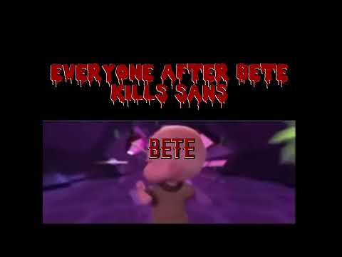 Everyone when bete kills sans(meme edit)#glitchtale#meme#edit#viral#foryou#fyp#undertale#bete