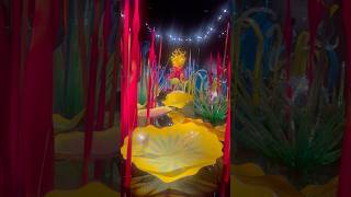 Exploring the vibrant glass art at Chihuly Garden, where nature and creativity collide!