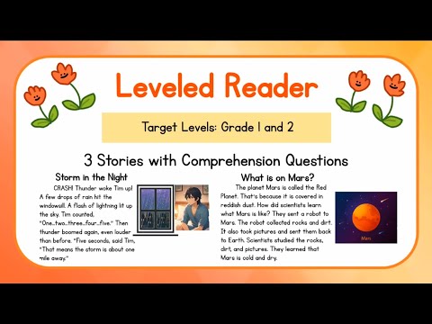 Reading for Grade 1 and Grade 2 | Reading Comprehension | Learn English Through Stories (Set 10)