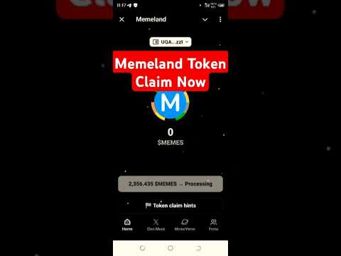 Memeland Token Withdrawal Start 🤑 | Memeland Wallet Connect Open | Memeland Withdrawal Updatev