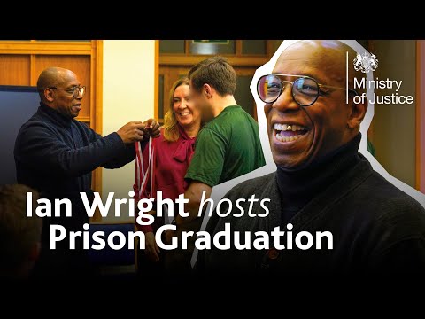 Ian Wright Meets Prisoners Learning to Be Football Coaches