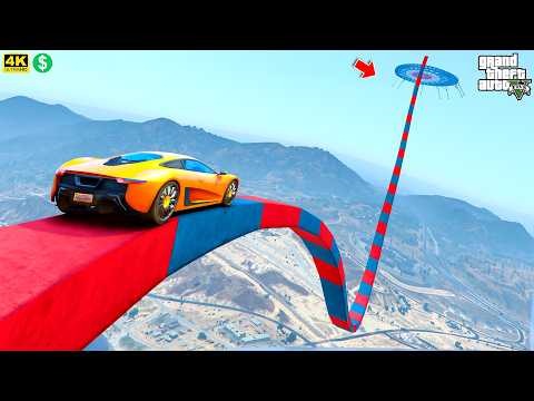 97.9797% IMPOSSIBLE HARDEST GTA 5 PARKOUR RACE | No Copyright Gameplay 4K 60fps | 829