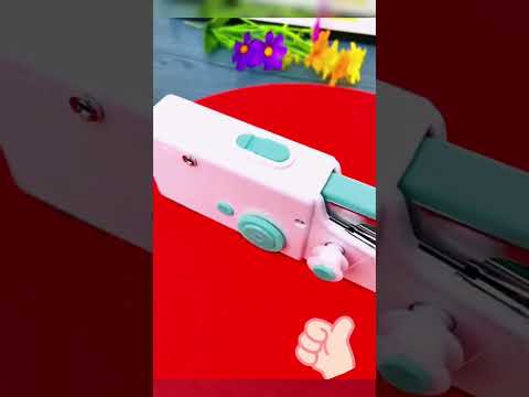 mini sewing machine迷你縫紉機，縫紉衣服超方便 #goodthing #foryou