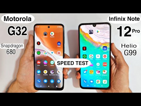 moto g32 vs Infinix note 12 pro Speed Test & Comparison | SD680 vs Helio G99