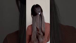 Simple hairstyle for long hair 😍🤎 #hairstyle #hairhacks #longhair #hair #hairtok #explorepage