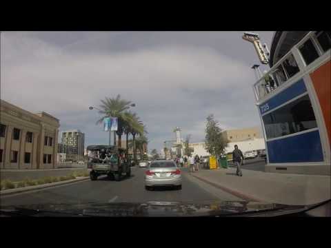 Driving down Las Vegas Boulevard (DTLV Slowmo)