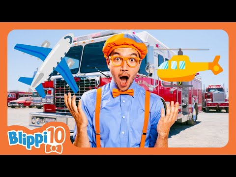 Blippi's Ranks His Favorite Vehicles: Blippi Top 10 Videos | Blippi | Celebrating Diversity