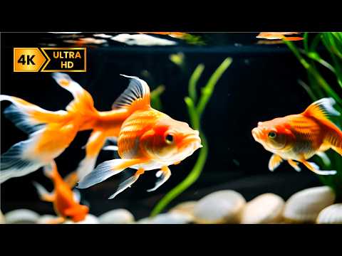 4K Aquarium Sounds for Deep Relaxation | Stress Relief, Better Sleep & Inner Peace