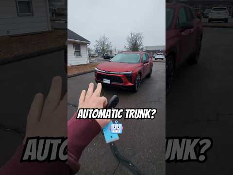 Automatic Trunk? #automobile #family #cartok #review #car #chevy #blazer #trunk