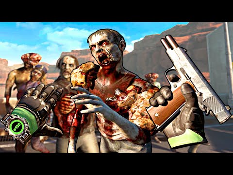 Surviving the VR Zombie Apocalypse with Harley! - Arizona Sunshine REMAKE