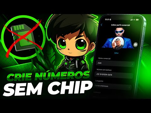 🔥NOVO: COMO CRIAR NÚMERO VIRTUAL PARA WHATSAPP E RECEBER SMS SEM CHIP (NÚMERO FAKE PARA WHATSAPP)✨️