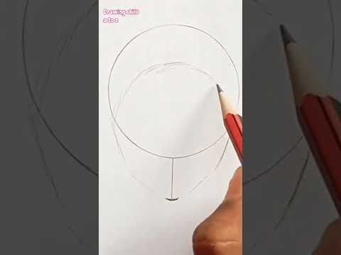 How to draw face / easy to draw face#shorts