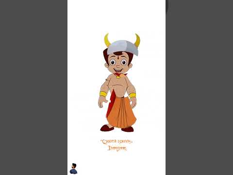 Journey of Chhota bheem @Akramarts #shorts