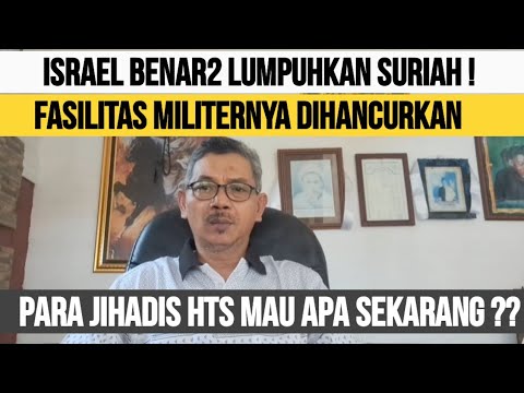 PANGKALAN MILITER SURIAH DIBOMBARDIR ISRAEL