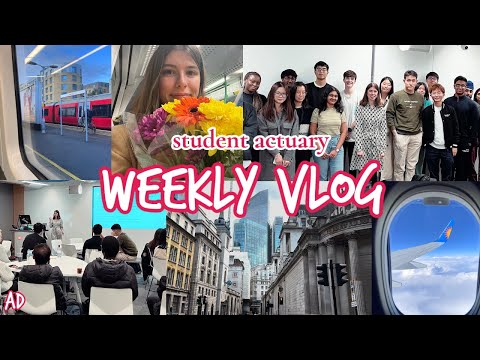 STUDENT ACTUARY VLOG #5 | invited to speak at LSE, then jetting off