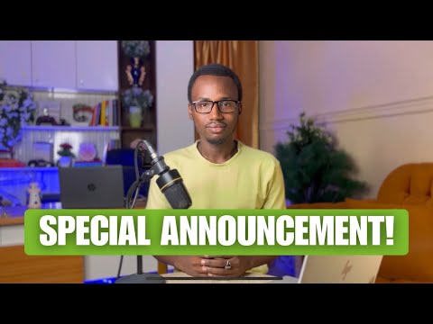 Special Announcement!