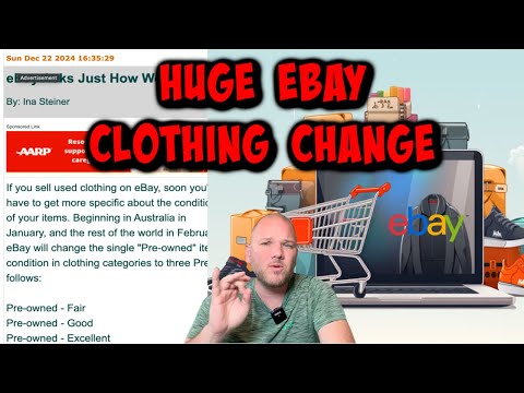 MASSIVE EBAY Used Clothing Change