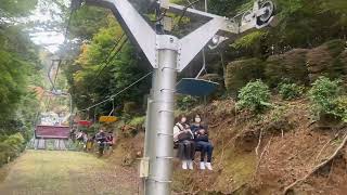 The cable car in takaomachi Tokyo