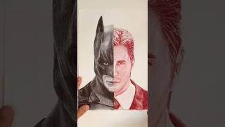 Two-handed speed-drawing Batman/Bruce Wayne. Took me 2-3 hours like #art #drawing #batman