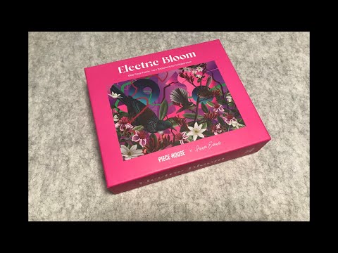 Electric Bloom Jigsaw Puzzle by Piece House Part 1