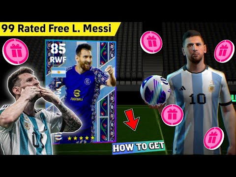 How To Get Free Leo Messi 🎁 | eFootball 2024 Mobile