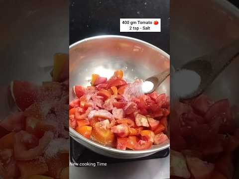 Tomato sauce recipe #youtubeshorts #shorts #cooking#trending #tomatorecipes