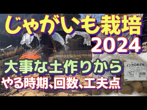 【楽しいじゃがいも栽培】2024年！大豊作を目指して土作りを始めました！