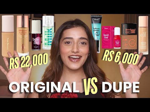 Testing *VIRAL* Makeup & their *DUPES* 🤯😳| Save your Money on THESE! 💰| Aashi Adani