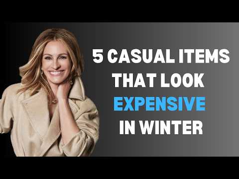 5 Classic Must-Have Items That Look Expensive In Winter | Outfit Ideas