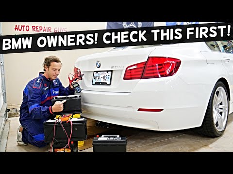 What Are The Symptoms Of Bad Weak Car Battery On BMW