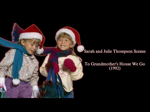 Mary-Kate and Ashley Olsen as Sarah and Julie Thompson Scenes - To Grandmother’s House We Go (1992)