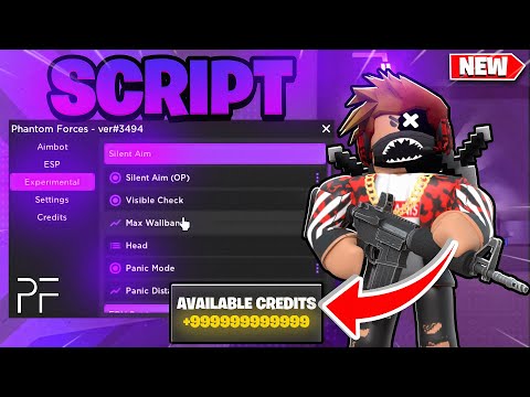 *NEW* PHANTOM FORCES SCRIPT | INF CREDITS  + UNLOCK ALL + AIMBOT SCRIPT HACK GUI *PASTEBIN 2023*