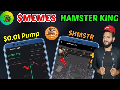 Memeland $MEMES Token Withdrawal ｜ Hamster Kombat Hamster king new web3 game ｜ Hamster new updates