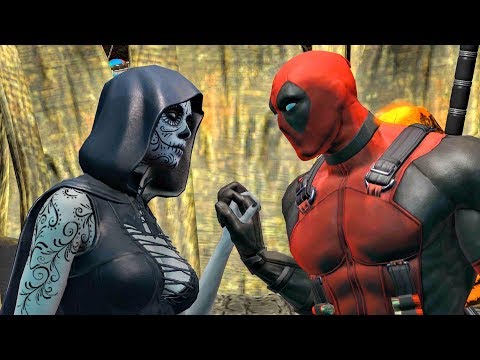 Wade Wilson and Death Enter Tunnel of Love (Clown Shooting Show | Deadpool Game)