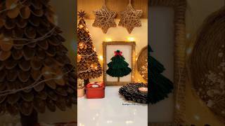 DIY Christmas tree ideas☃️🎁🎄 #claycrafts #shorts #shrtsvideo #craftideas #ytshort #yt #homedecor