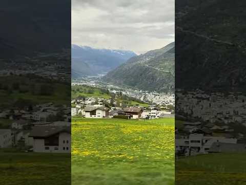 Termen, located in Switzerland, is a picturesque village perched on a hillside.